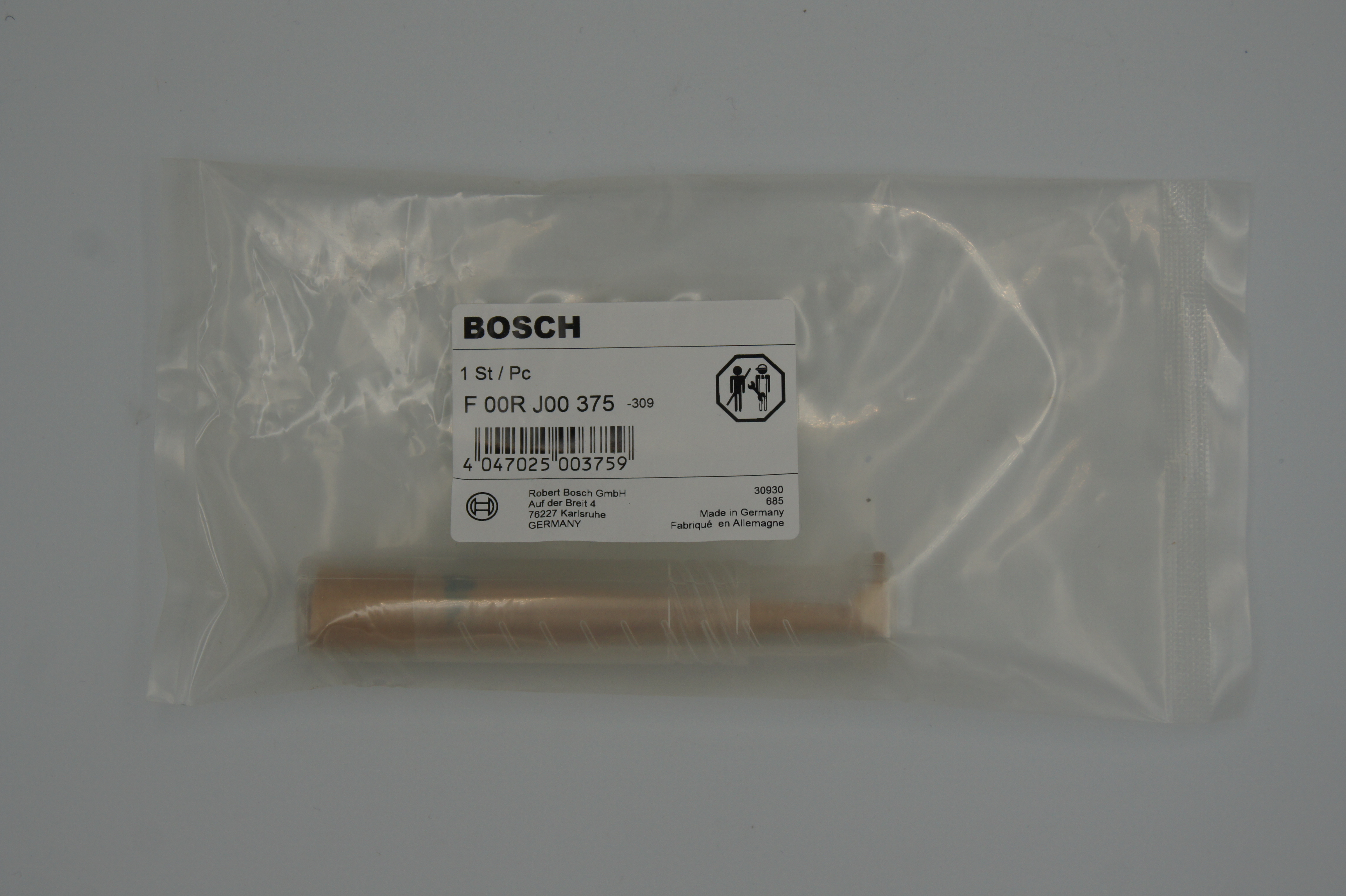 F00RJ00375 Клапан форсунки Bosch