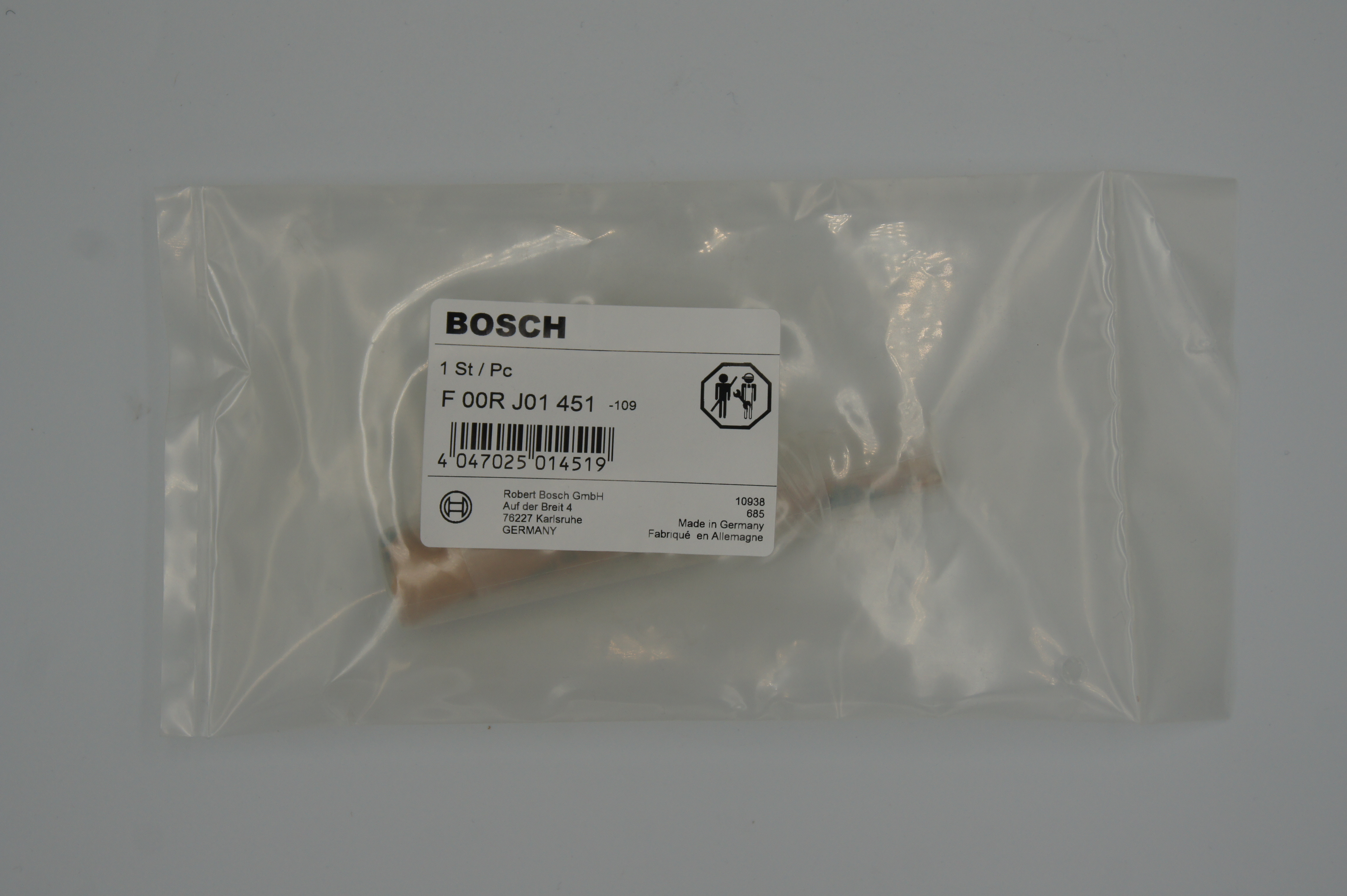F00RJ01451 Клапан форсунки Bosch