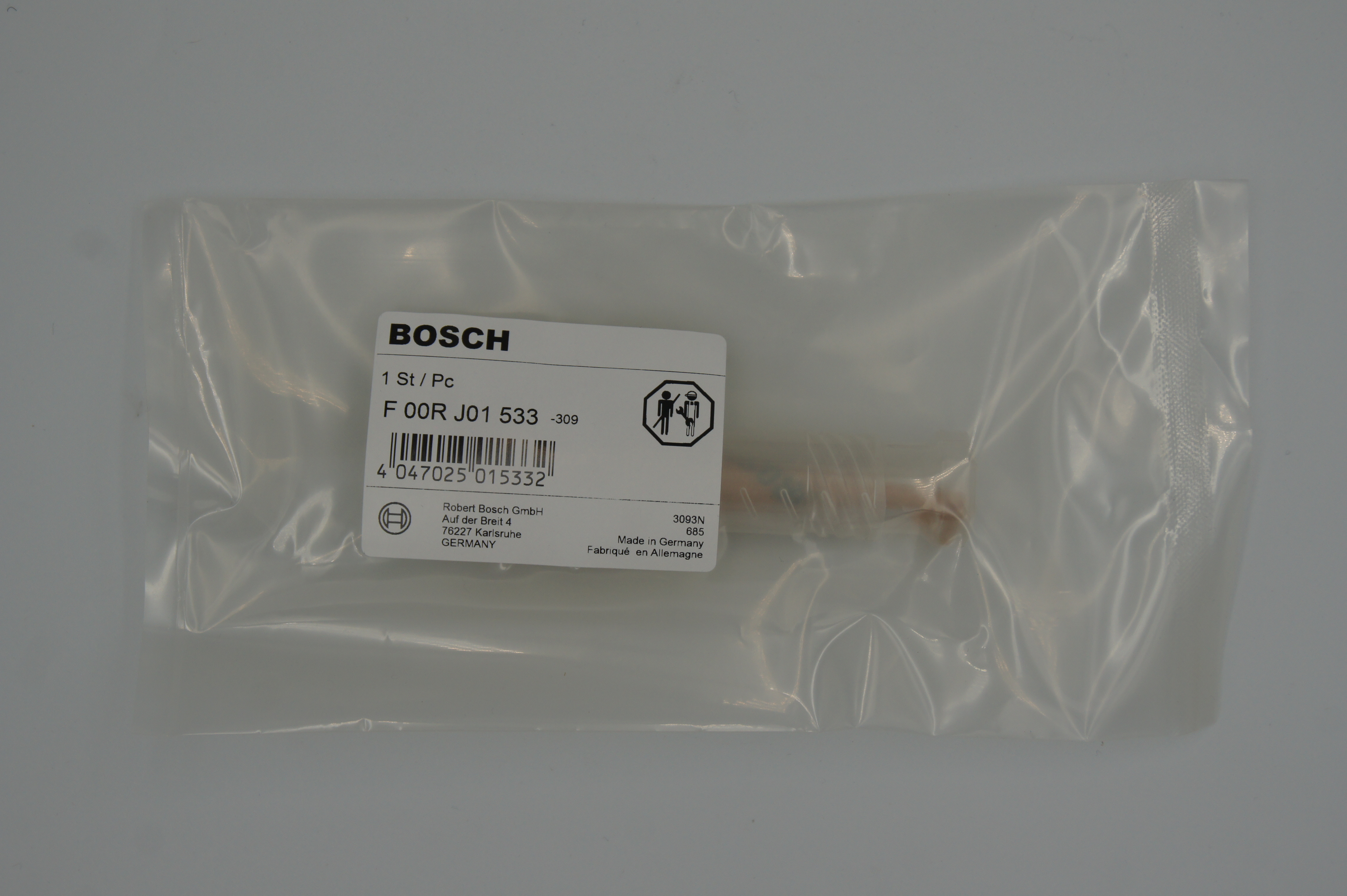 F00RJ01533 Клапан форсунки Bosch