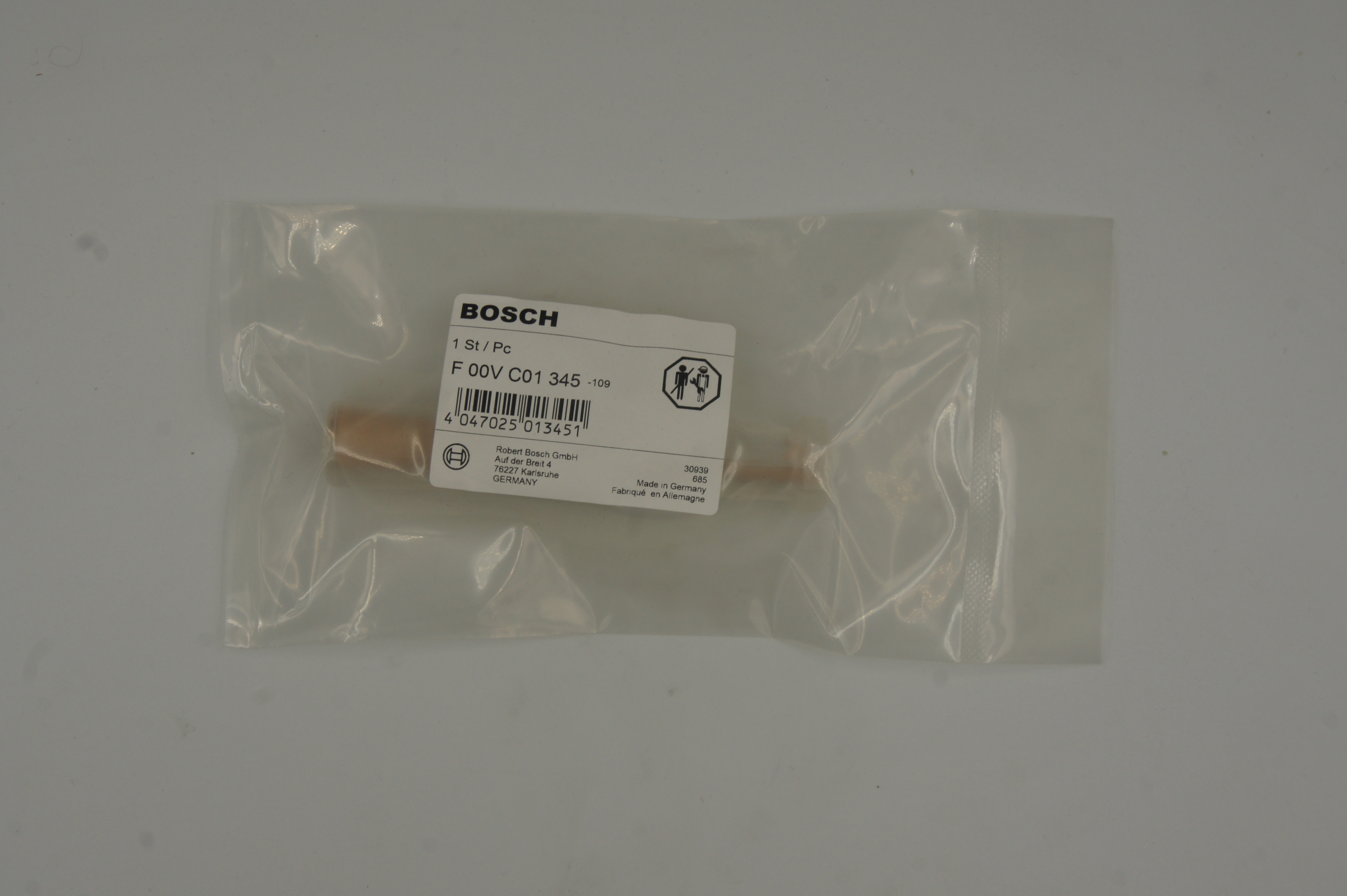 F00VC01345 Клапан форсунки Bosch