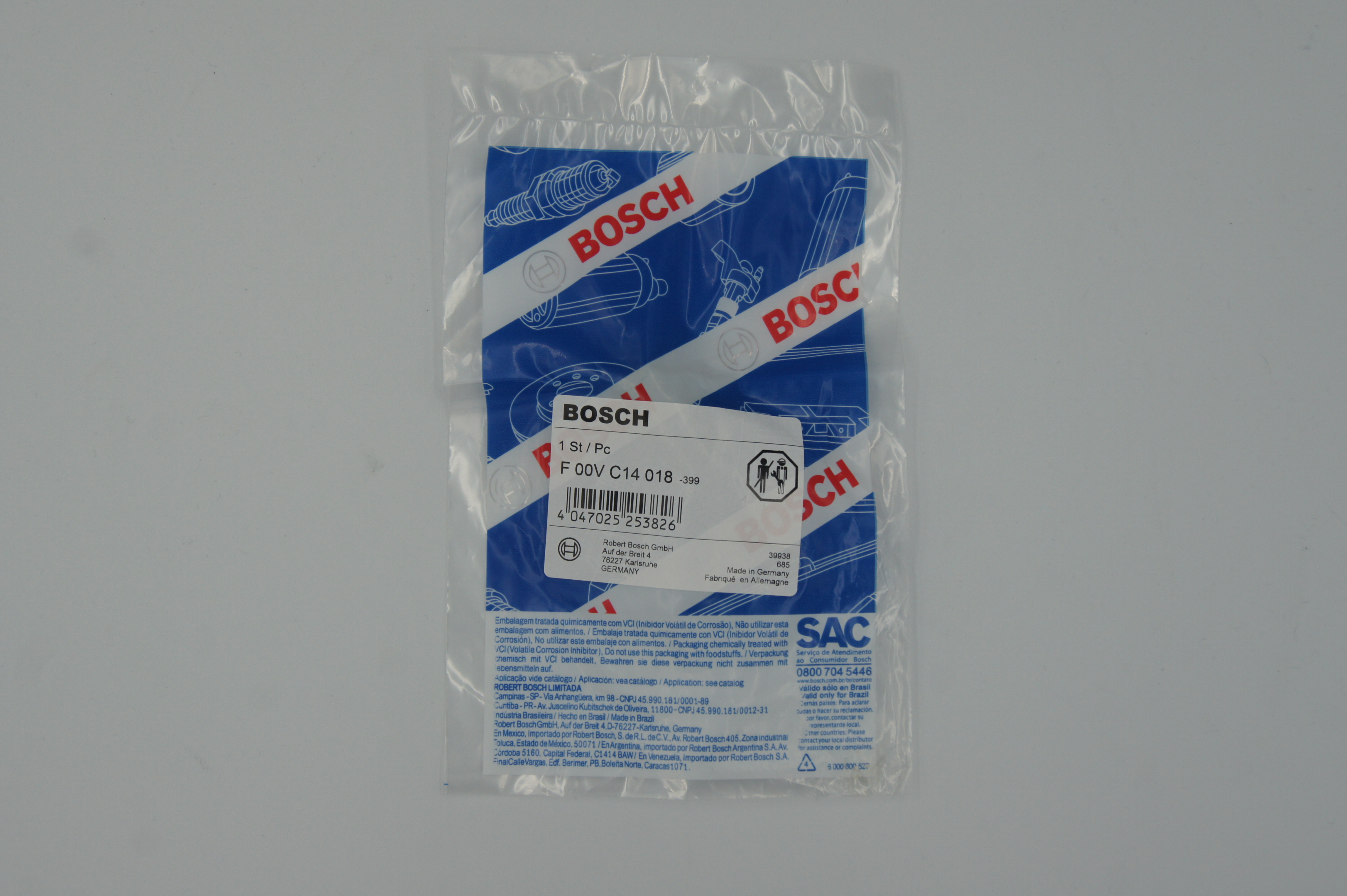 F00VC14018 Гайка распылителя Bosch