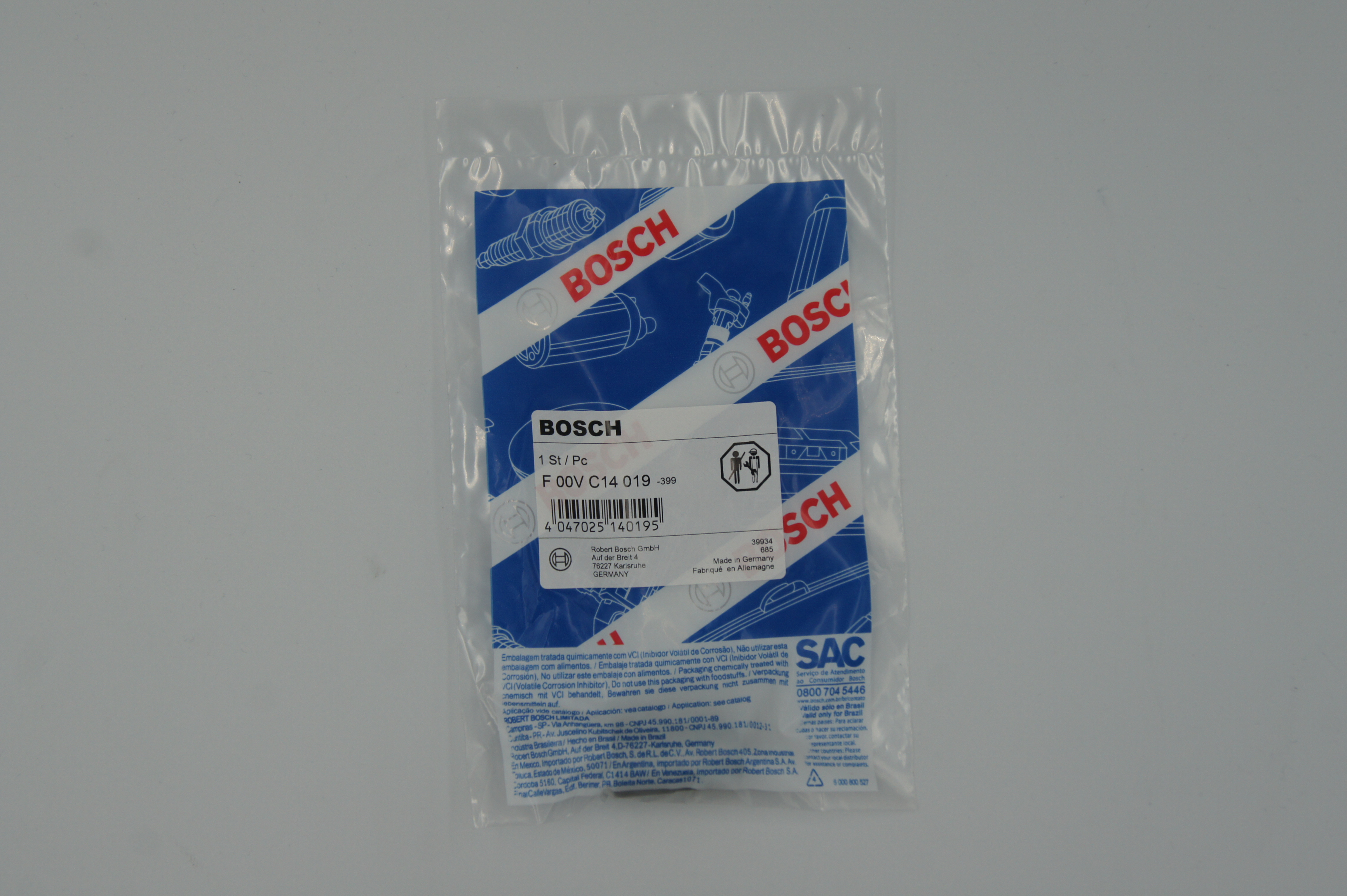 F00VC14019 Bosch Инжектор Bosch 0 445 110 273 (CRI2-16) для дизельных систем