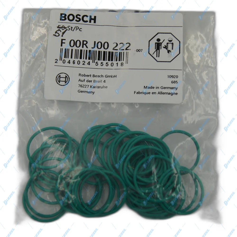 Уплотнительное кольцо Bosch F00RJ00222 для дизельных форсунок CRIN — фото 1