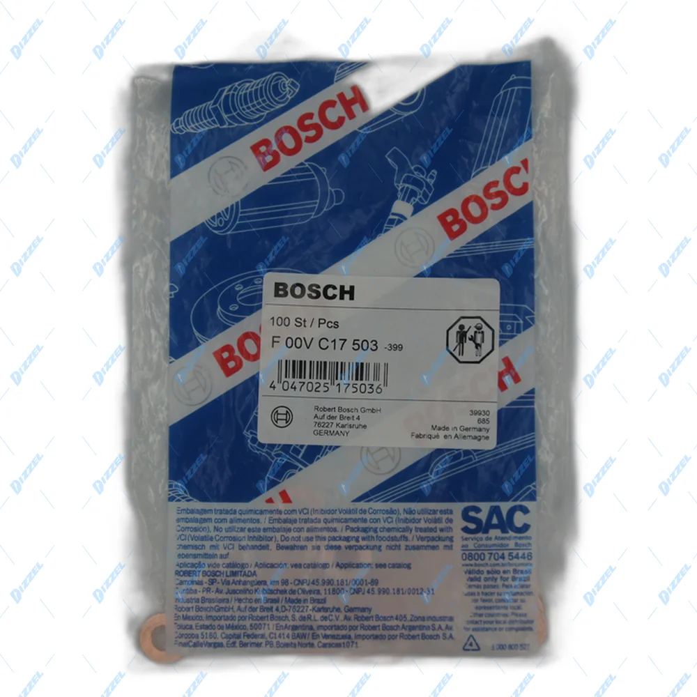 F00VC17503 Шайба медная для форсунки Bosch