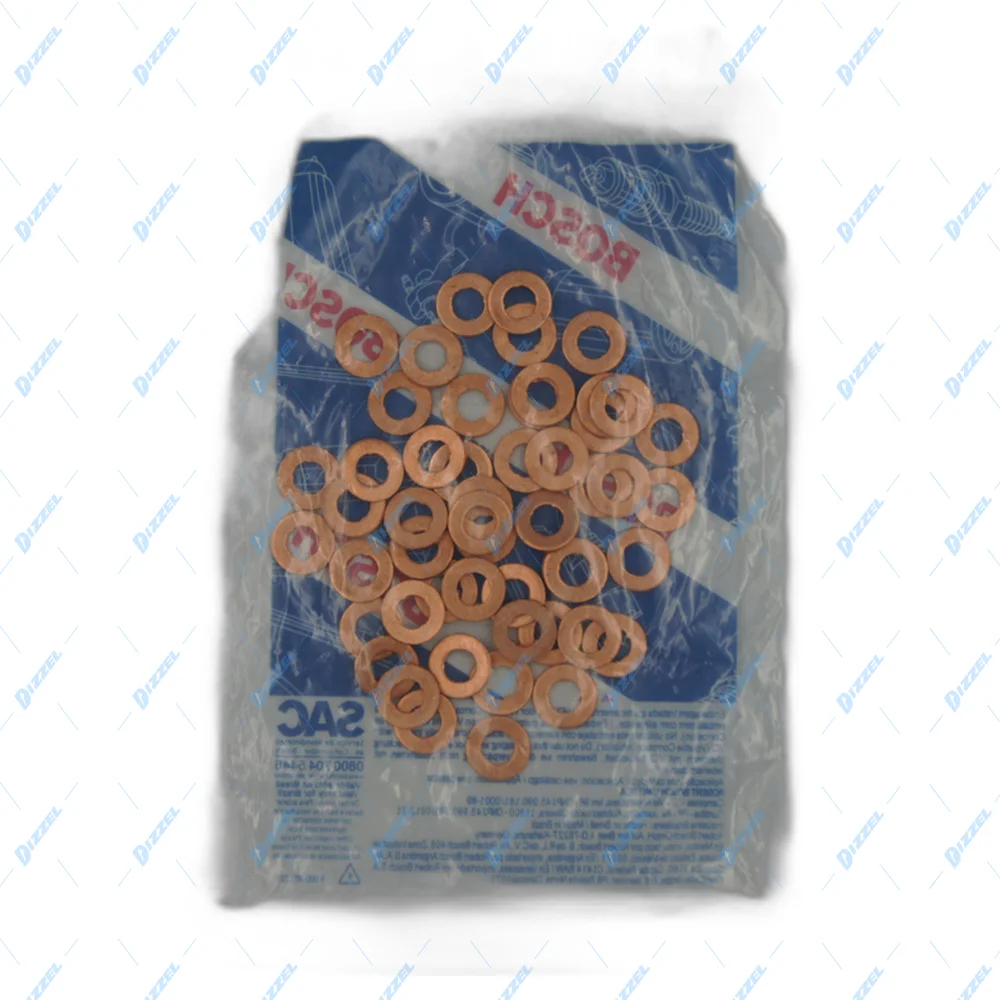 Медная уплотнительная шайба форсунки (7.0x15.0x2.0 мм) для Bosch Common Rail — миниатюра 2